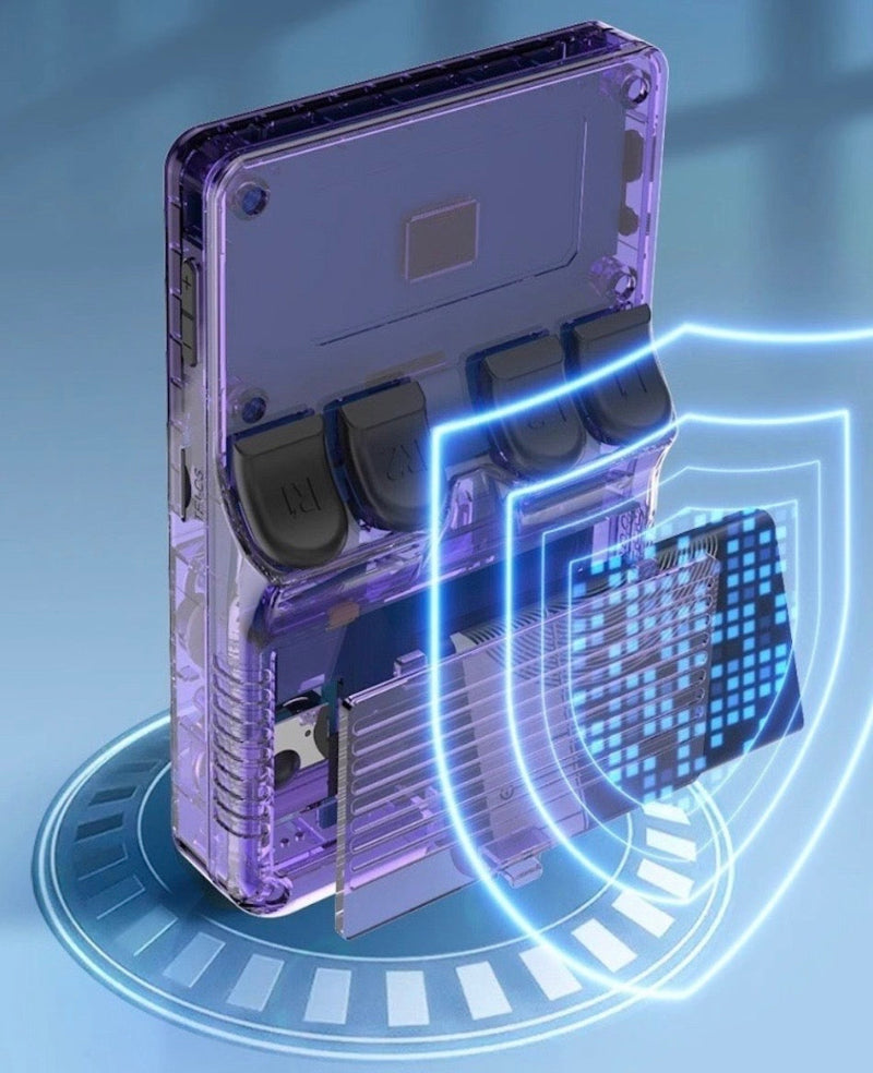 console-rétro-portable-puissance-batterie